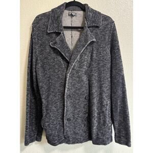 Kenneth Cole Reaction Men’s Size L Shawl Collar Cotton Linen Cardigan Sweater